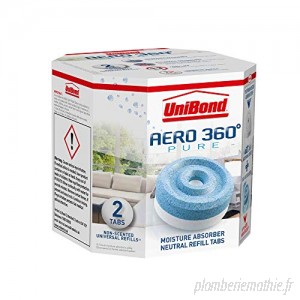 2 Recharges pour Absorbeur d'humidité Unibond Aero 360 Pack of 2 B00F1DNYFO
